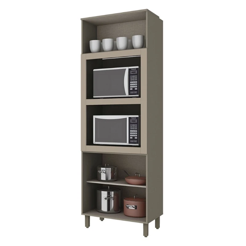 Torre Quente 02 Fornos 715mm Connect Duna/Cristal - Henn