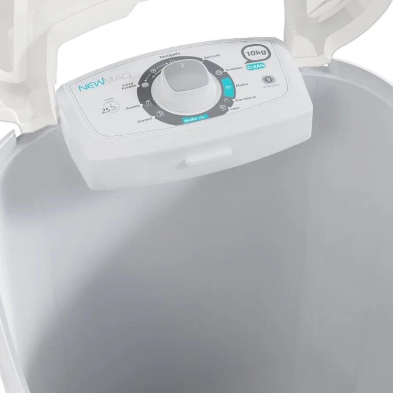 Tanquinho/Lavadora de Roupas Newmaq 10KG Clean Semiautomática 350W