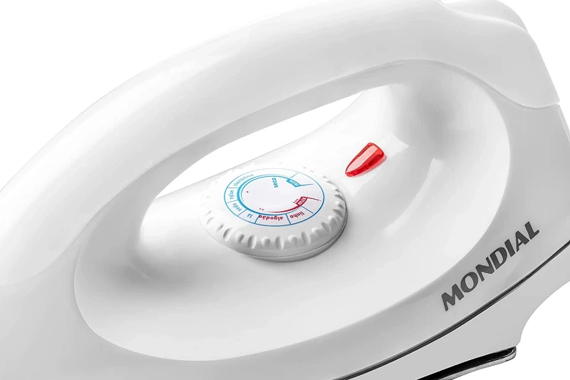 Ferro de Passar a Seco Mondial, 220V, 1000W, Branco - FSN-55-W