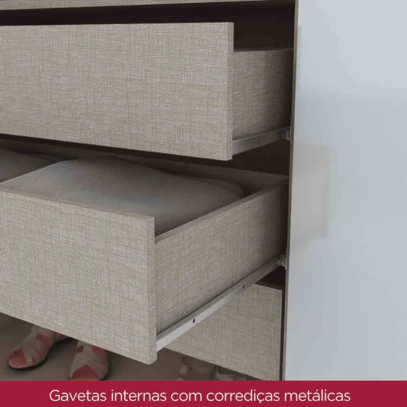 Guarda-roupa 6 Portas Henn Jade D139