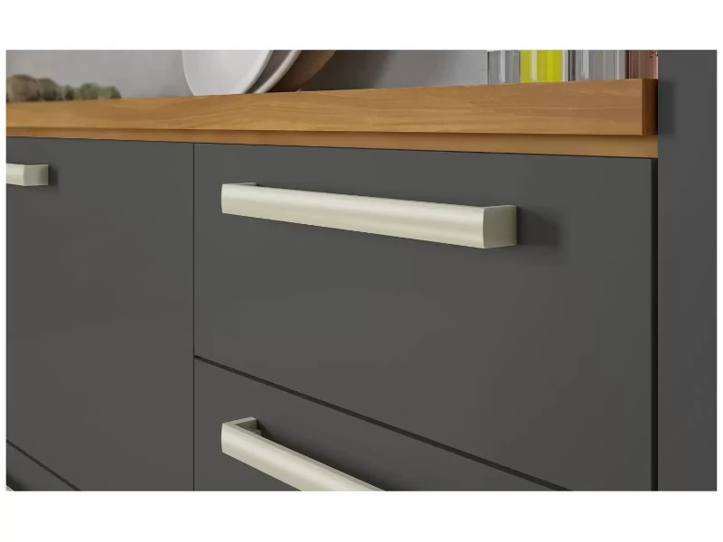 Balcão 2 Portas e 3 Gavetas Burguesa Premium 120cm Nesher