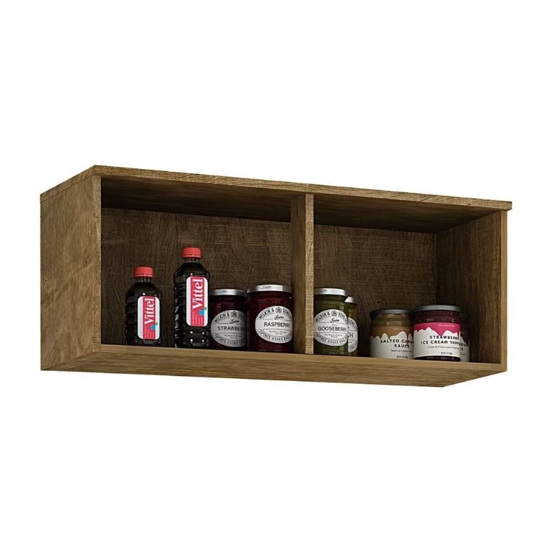 Aéreo Geladeira 1 Porta Chocolate Off White - Perola