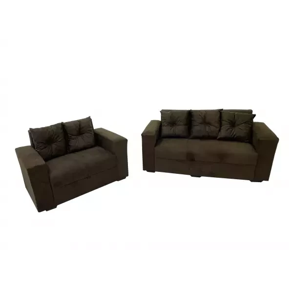 Sofá Bella Com Almofadas 2x3 Lugares- Joia Estofados