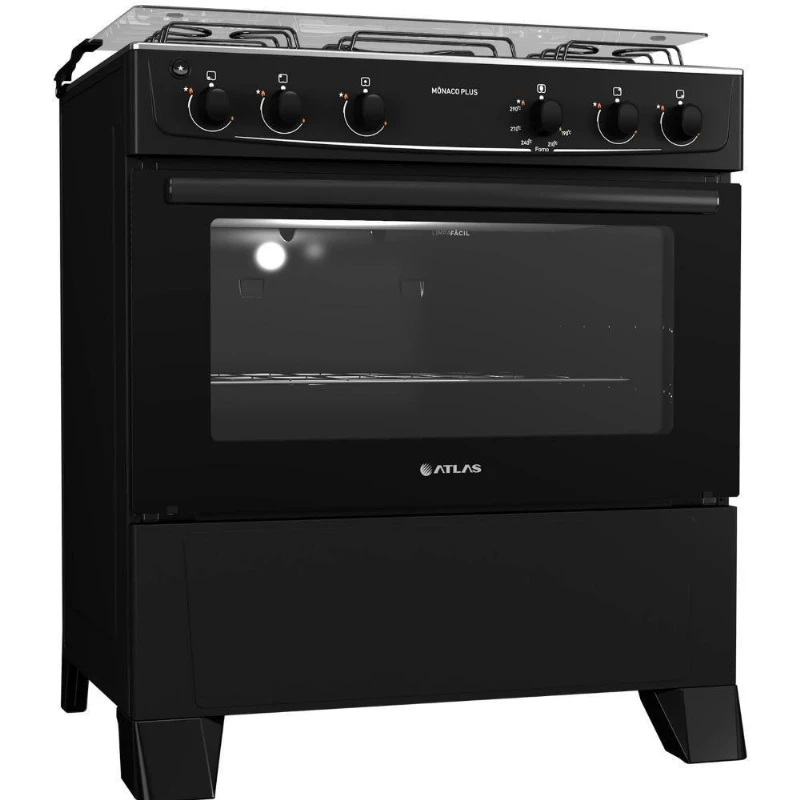 Fogão Atlas Mônaco Plus 5 Bocas Acendimento Automático