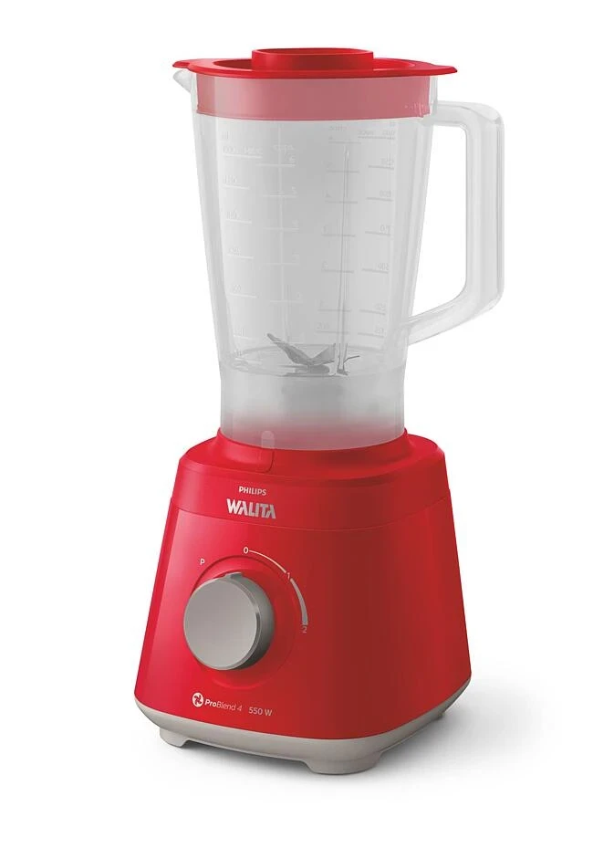 Liquidificador Philips Walita Daily RI2110 Vermelho 550W com 2 Velocidades