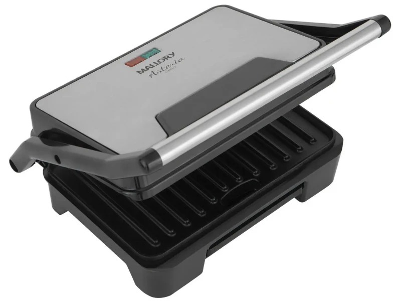 Grill Mallory Asteria Compact Retangular 900W - Coletor de Gordura