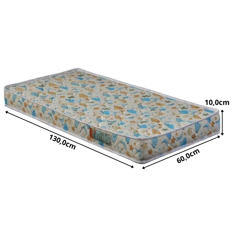Colchão Infantil 60x130x10 - Design Colchões