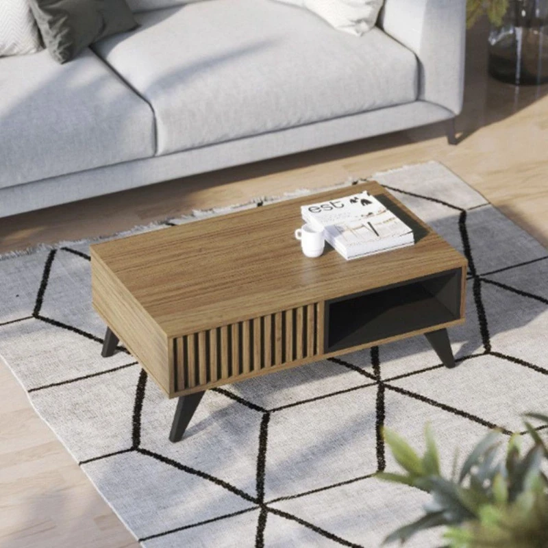 Mesa De Centro Colibri Jeri Com 1 Nicho