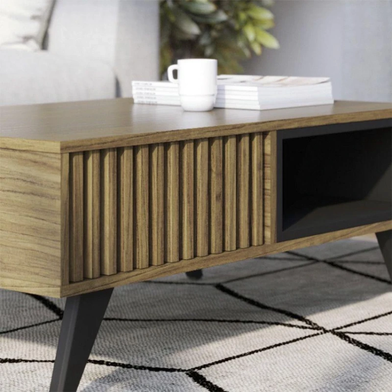 Mesa De Centro Colibri Jeri Com 1 Nicho