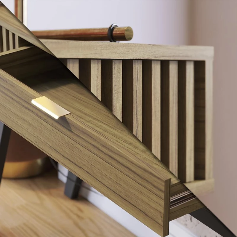 Aparador Riviera Para Sala De Estar/Hall De Entrada - 1 Gaveta - Colibri Móveis