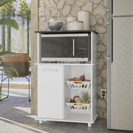 Balcão Multiuso Malu com Fruteira - Nicioli