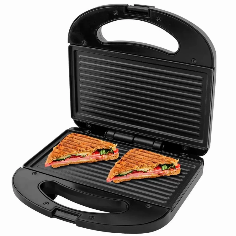 Sanduicheira e Grill 2 em 1 Fama FGR01 com Antiaderente Preta 750W - 220V