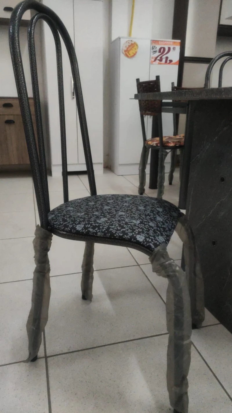 Mesa Jantar 6 Cadeiras Granito- Paonanda