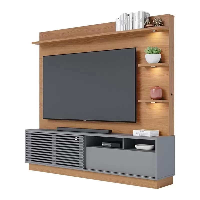 Estante Home Theater Campeche (TV de 70 polegadas)- Colibri