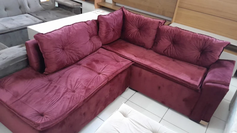 Sofá Canto Diamante - Joia Estofados