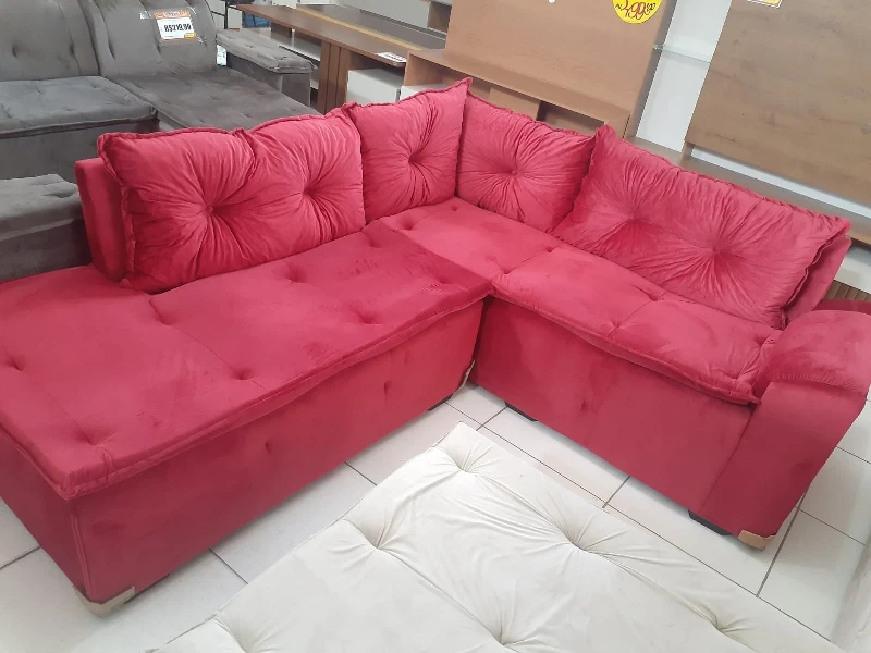 Sofá Canto Diamante - Joia Estofados