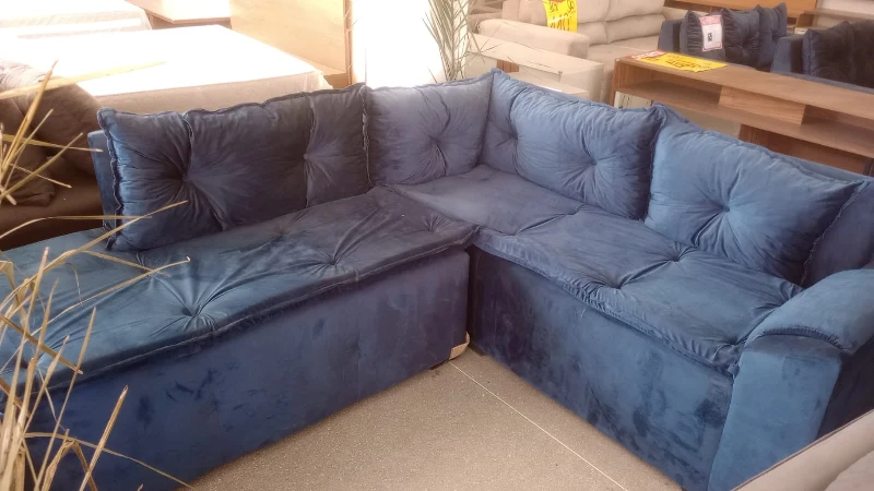 Sofá Canto Diamante - Joia Estofados