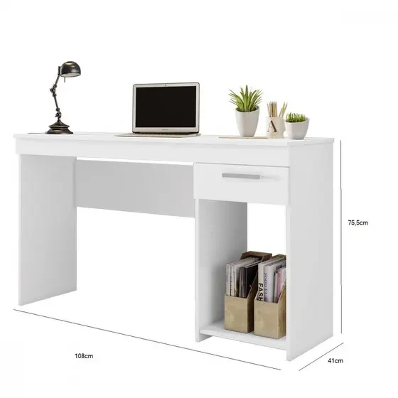 Mesa de Escritório com Gaveta Office Notável NT 2070 - Notável
