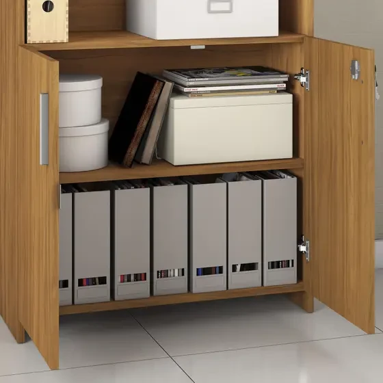 Armário Multiuso Notável 56118 Escritório 2 Portas New