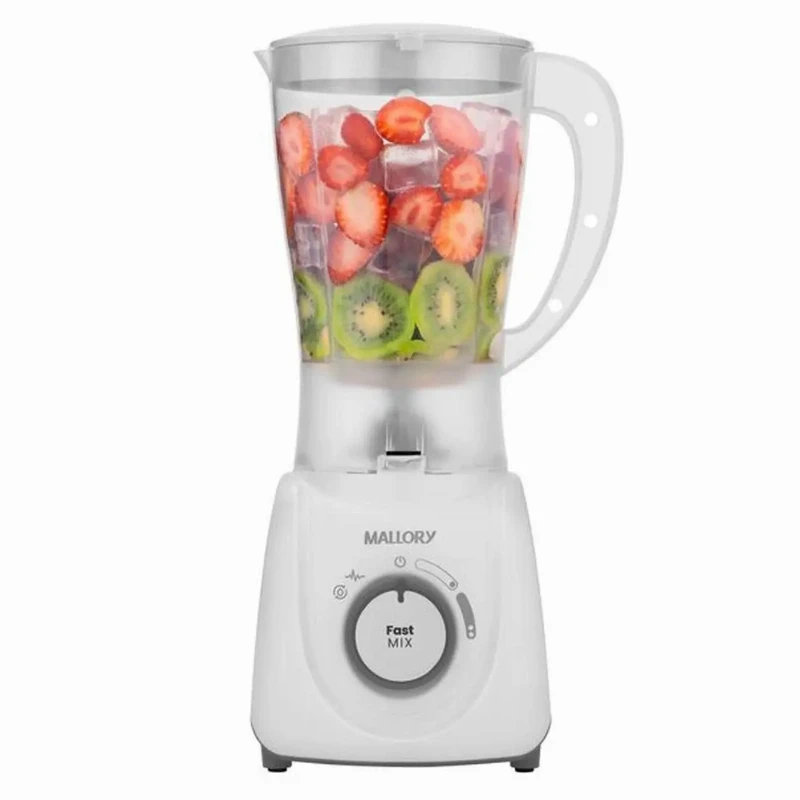 Liquidificador mallory fast mix 2.1l 600w 2 vel. branco - 220v