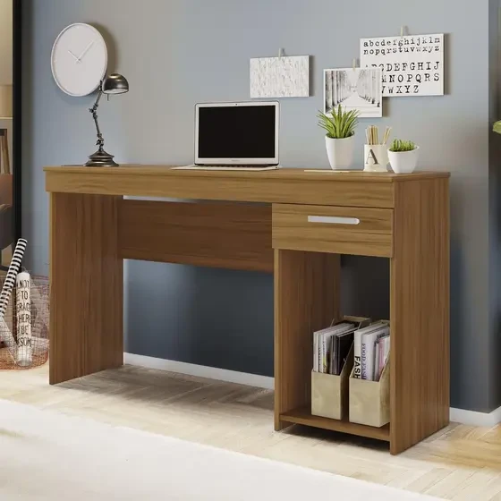 Mesa de Escritório com Gaveta Office Notável NT 2070 - Notável