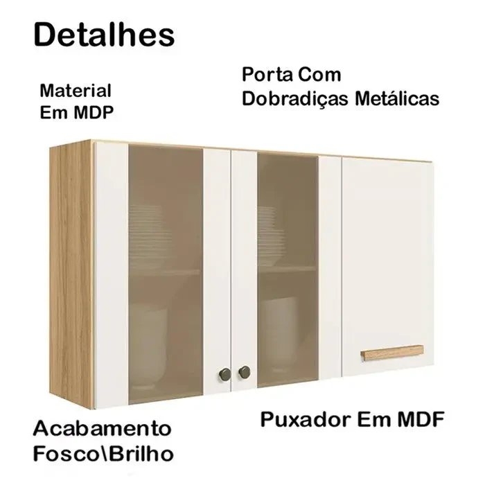 Armario Aéreo Intenza 1200 - Nicioli