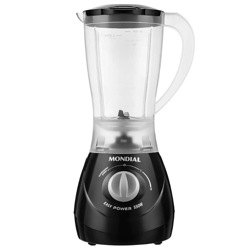 Liquidificador Mondial Easy Power L-550-W - 2 Velocidades 550W