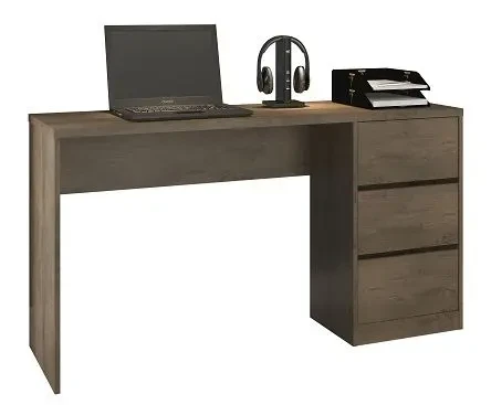 Mesa para Computador 3 Gavetas - Atualle Móveis