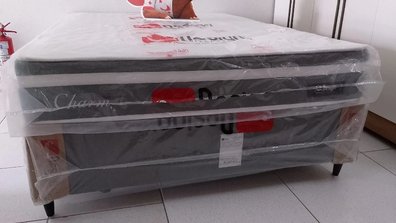 Cama Box Casal Charme 138x188x22