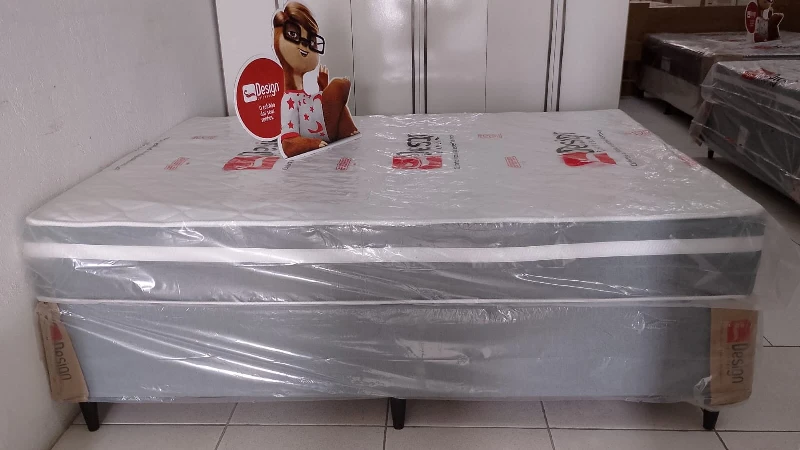 Cama Box Casal Charme 138x188x22