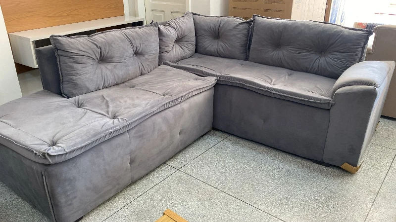 Sofá Canto Diamante - Joia Estofados