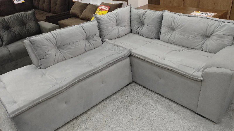 Sofá Canto Diamante - Joia Estofados