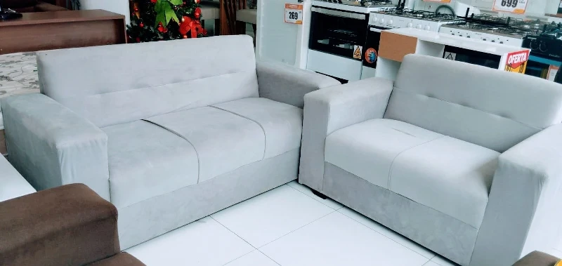 Sofá Guarajuba 2x3 Lugar - Joia Estofados