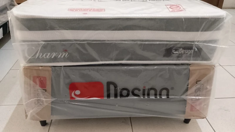 Cama Box Solteiro Charme - Design Colchões