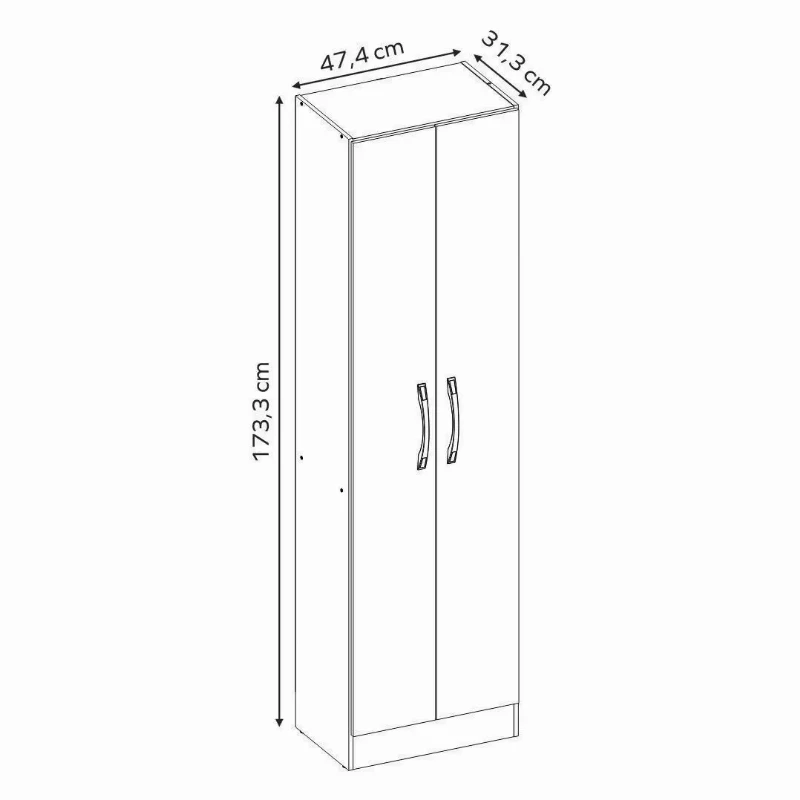 Armário Multiuso NT4045 Notável Móveis