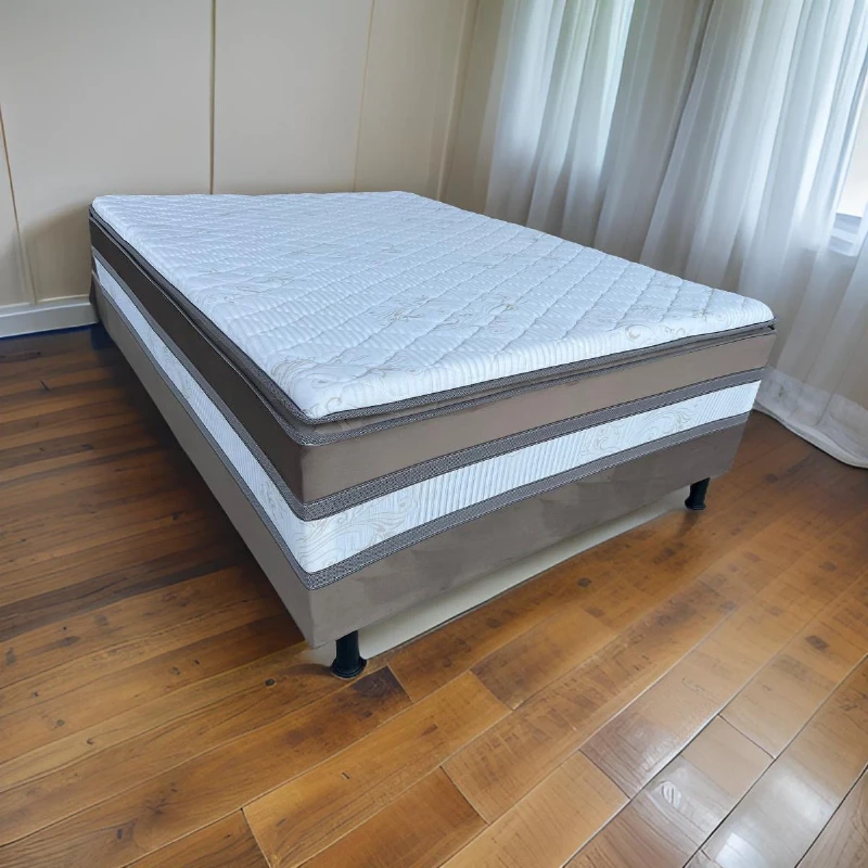 Cama box Charm Malu C/pillow 138x188x50