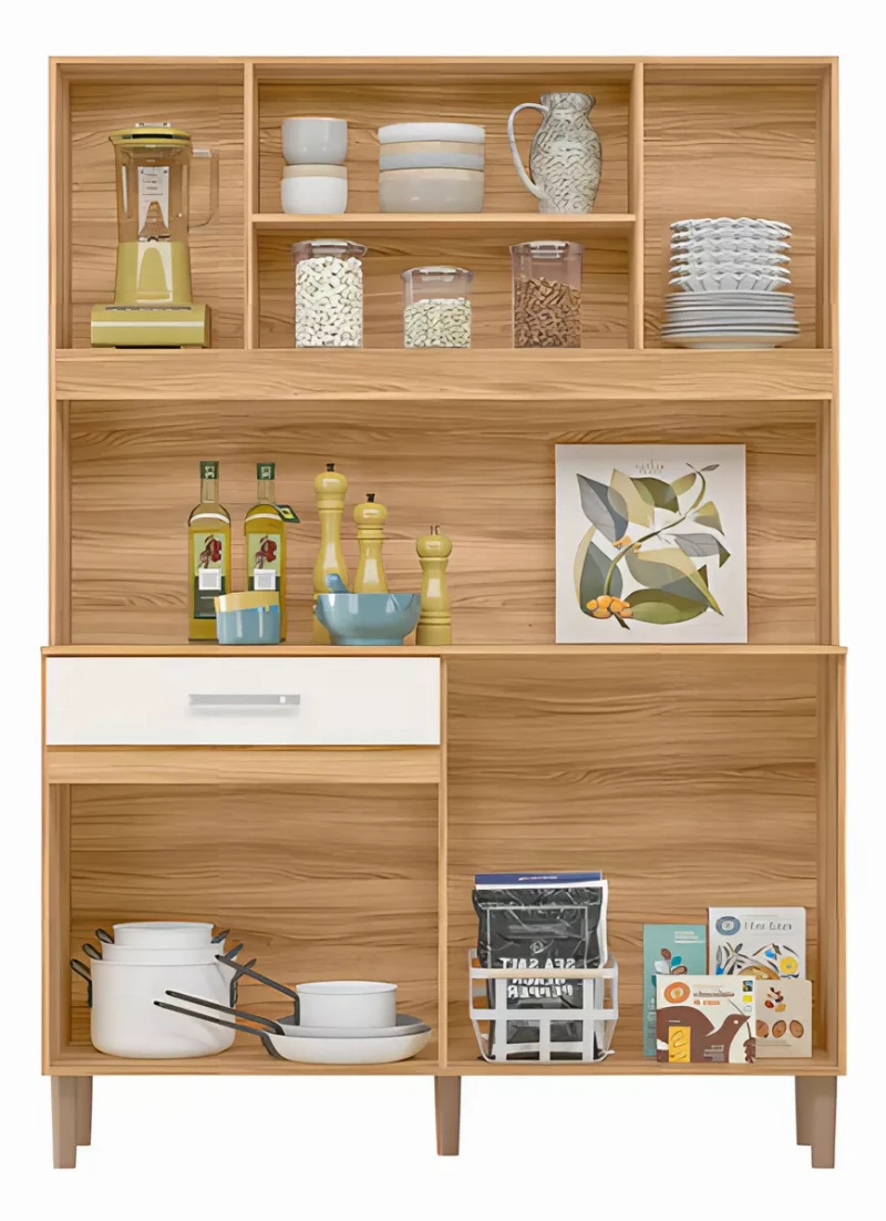 Kit Cozinha Magazin 120 cm 7 Portas 1 Gaveta - Nicioli