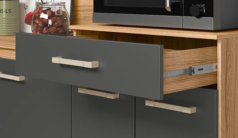 Kit cozinha Yara Ripado - Nicioli