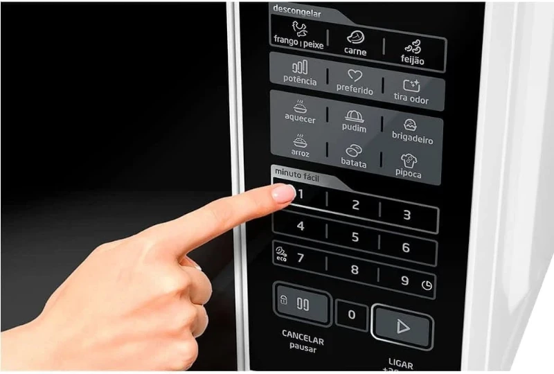 Micro-ondas 20L Preto Midea 220V MRAS22