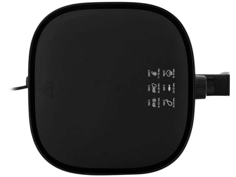 Fritadeira Elétrica sem Óleo/Air Fryer Philips Walita Spectre Preta 4 Litros