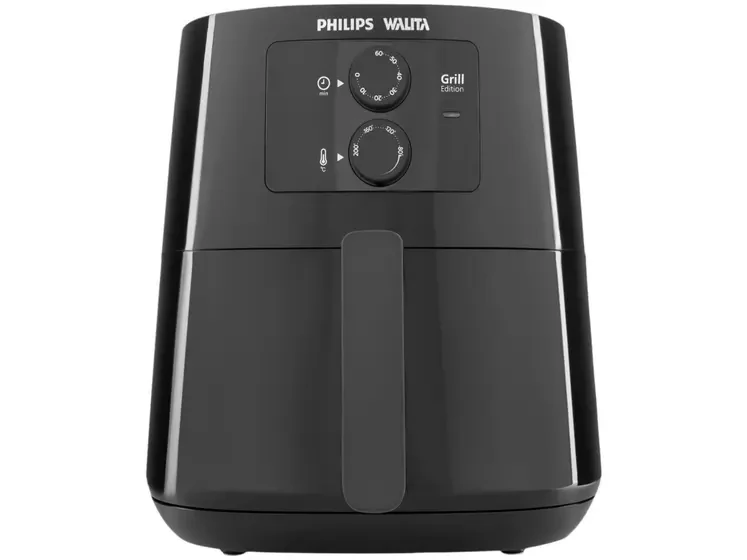 Fritadeira Elétrica sem Óleo/Air Fryer Philips Walita Spectre Preta 4 Litros