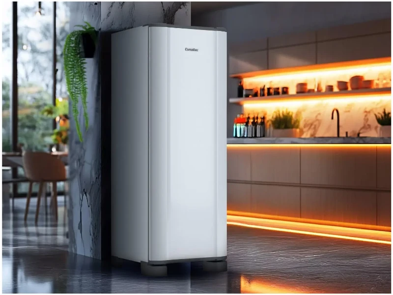 Geladeira/Refrigerador Esmaltec 1 Porta Branca 259L Roc35 Pro