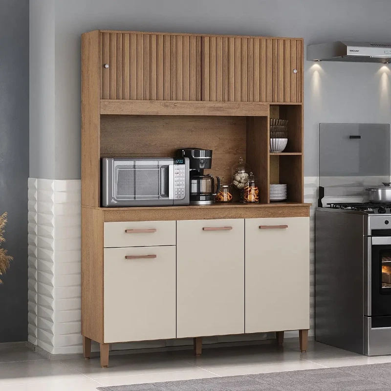 Cozinha Compacta Ceara 5 Portas 1 Gaveta - Atualle