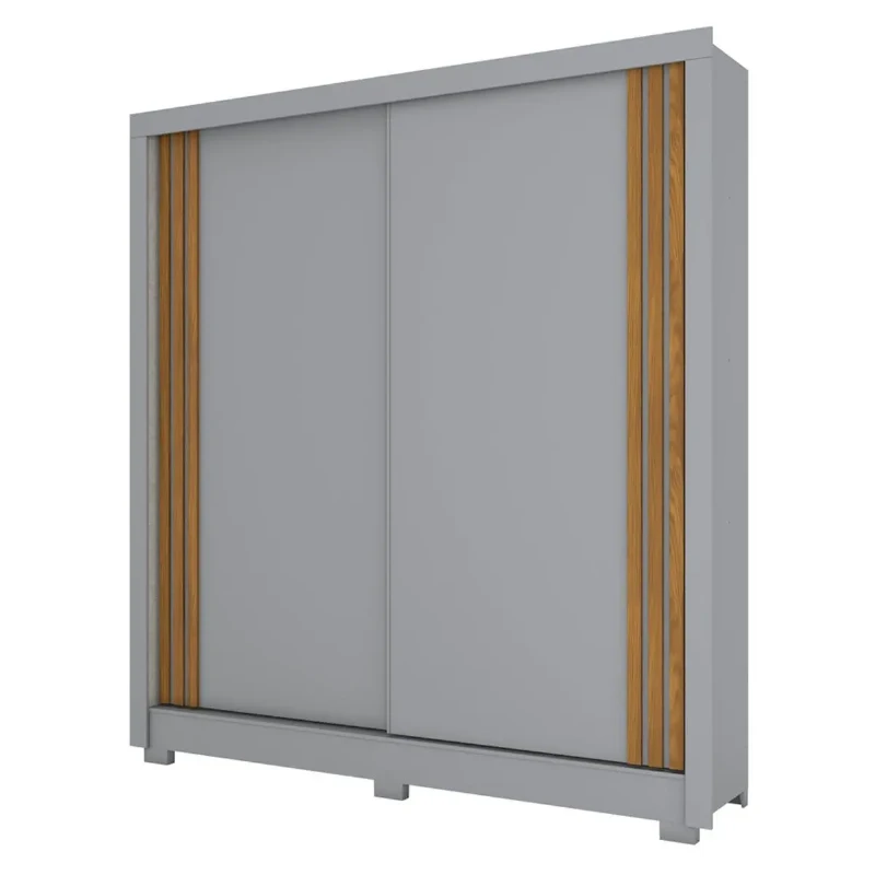 Guarda Roupa/Roupeiro 02 Portas Deslizantes 04 Gavetas B93 Briz