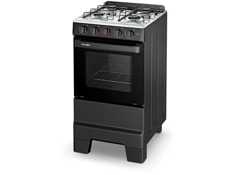 Fogão 4 Bocas Esmaltec Branco Ideal Pop 4120