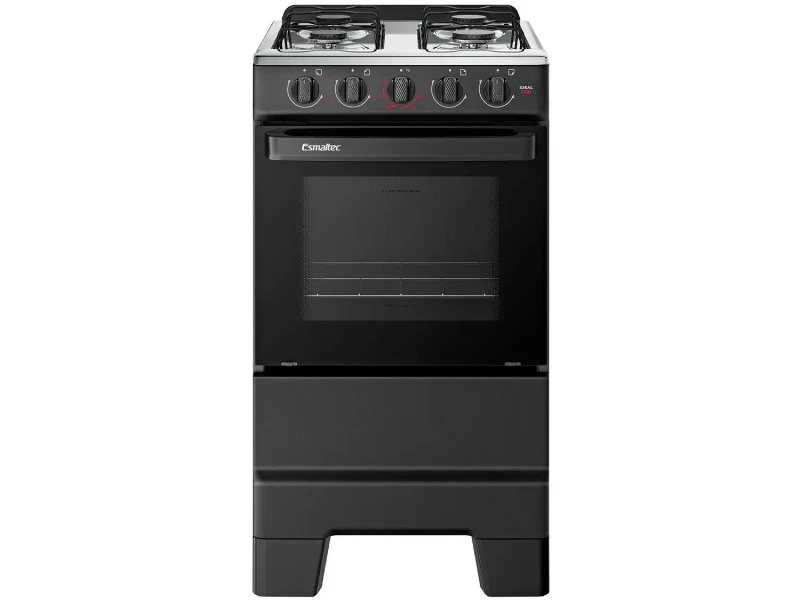 Fogão 4 Bocas Esmaltec Branco Ideal Pop 4120