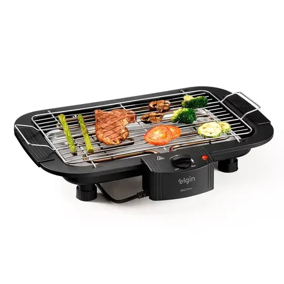 Churrasqueira Elétrica de mesa BBQ Show 2000w - Elgin