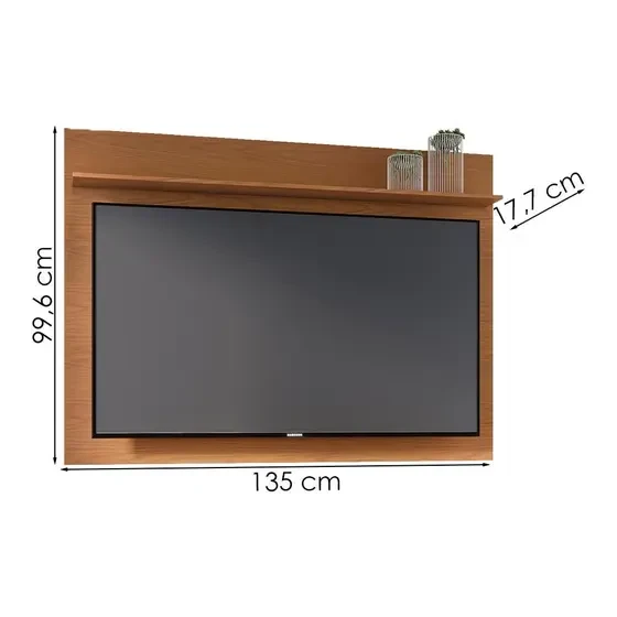 Painel Maia Suspenso Tv 55 Polegadas - Colibri Móveis