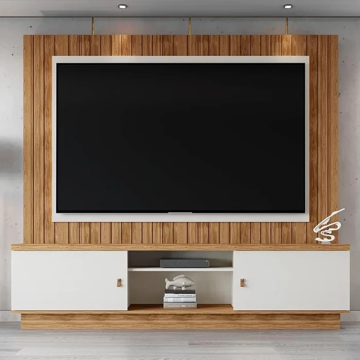 Estante Home Santos 201,2cm para TV até 70” - Mobler