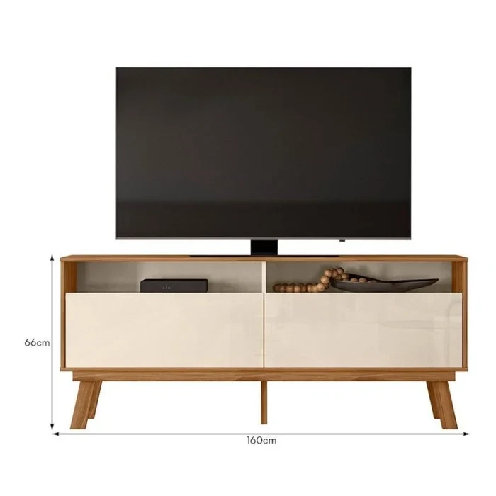 Rack Mobler Olinda Para TV Até 65"- Mobler